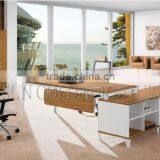 Modern Manager Table Elegant Executive OfficeTempered Glass Desk(SZ-OD491) thumbnail-6