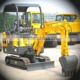 1.8ton Mini Crawler Excavator With UK Engine,rubber Tracks,Italian Valve,0.05cbm Bucket,sunproof,CE Prove