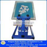NS101 Manual 1 Color 1 Print Bed Table Top T-shirt Screen Printing Press thumbnail-2