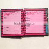 Hardcover Secret Spiral Address Notebook thumbnail-1