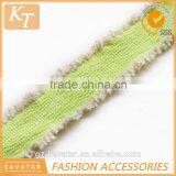 Fashion Design Rough Selvedge Ribbon Trim With High Quality thumbnail-5