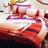 100% Cotton Reactive Printed 3D Bed Cover Set