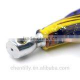 Copper Head PVC Skirt Bait Big Game Fishing Lure Sea Trolling Lure