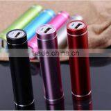 2200mah Portable Lipstick/cylinder Shape Power Bank for Iphone 5, Samsung, Mobile Phone thumbnail-1