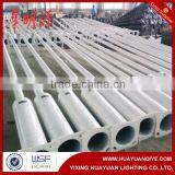 Bend Street Steel Lighting Poles With Base Plate thumbnail-1