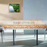 PVC 3" Lace Table Cloth With Different Design thumbnail-1