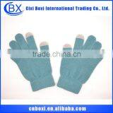 2014 Best Sale Christmas Gift Custom Acrylic Glove,knitted Finger Touch Screen Gloves thumbnail-3
