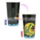 Cold Reactive Color Change Plastic Coffee Cup With Customized Logo thumbnail-2