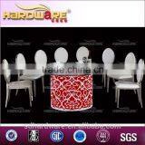 New Design Hot Sales Dining Room Furniture Lighting up Modern Dining Table and Chair