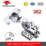 362 105 Degree With 0mm Plates Normal Sliding Cabinet Hinge Quality Choice thumbnail-3
