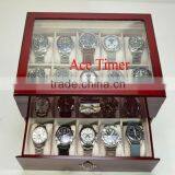 Custom Welcomed Wooden Multiple Watches Case