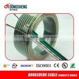 High Quality Transparent Frosted Ultra Flexible Speaker Wire thumbnail-5