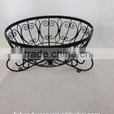 36inch Black Home Decoration Wrought Iron Hanging Basket thumbnail-1