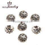 2014 wholesale Antique Silver filigree Beads for Bracelet Jewelry findings