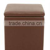 pu Leather Upholstery Storage Ottoman Lower Price(DO-6104A) thumbnail-1