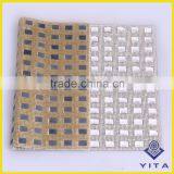 24x40cm Glass Crystal Material Hot Fix Rhinestone Mesh Sheet For Lady Shoes thumbnail-3