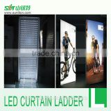 LED lattice sign systems for aluminum panel