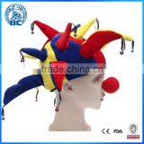 Wholesale All Saints' Day Funny Joker Halloween Clown Hat thumbnail-4