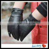 Fashion Women Leather Glove