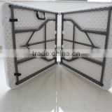 6ft popular plastic folding table for outdoor activity use at factory price from China manufacture