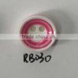 4-holes 11mm resin button