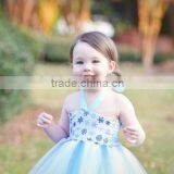 Lovely Latest Style Lace Appliqued Latest Dress Designs for Flower Teenage Girls Layered Flower Girl Dress thumbnail-3