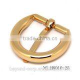D Buckle in Real Gold Finish for Handbag Half-ring Buckle Half-round Pin Buckle thumbnail-2