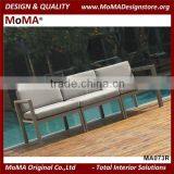 MA073R Modern Design Outdoor Aluminum Pool Furniture Good Qquality Aluminium Sofa Set thumbnail-3