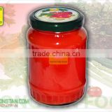 Tomatoes in Tomato sauce in jar 720ml by Thongtan Food
