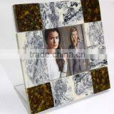 Hand Made Tiles Ftd. Marble Theme Designer Photo Frame - Photo 4" x 4" ( Opening : 2" x 2") thumbnail-1