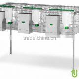 Rabbit Cage 3 Compartments. Model Segura thumbnail-1
