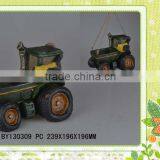 Garden Resin Tractor Birdfeeder