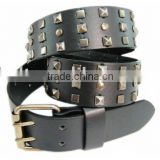 Fashion PU belt with studs