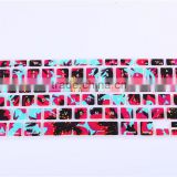 colorful silicone for macbook air rubber keyboard case