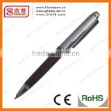 hot sale metal leather pen