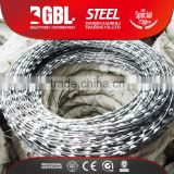 Low price concertina galvanized razor barbed wire