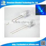 Round Head Water Clear Lens Blue Led 10MM thumbnail-1