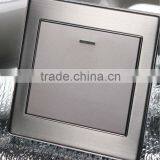 Reset Wall Switch and Socket , Aluminium and Stainless Steel and PC Panel thumbnail-1