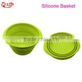 Silicone Strainer Basket Wholesale, Kitchen Tool thumbnail-1