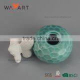 Hot Sale White Ceramic Fragrance Diffuser Plaster Flower thumbnail-3