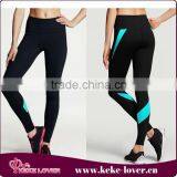 Wholesale Hot Girls Sports Leggings Fashion Black And Blue Fitness Leggings Muslim Sexy Leggings For Sales