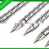 China Single Screw and Barrel for Injection Machine/38CrMoAlA Screw Barrel for PP PVC PE ABS