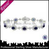 925 Brinco de Prata Earrings in 925 Sterling Silver Snowflake Dangle Earrings thumbnail-3