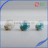 2016 Real New Trendy Women Zinc Alloy Round Earing Pendientes Different Colors In Glass Bottle Fashion Stud Earring thumbnail-1