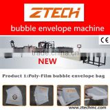 New automatic CE standard kraft paper & bubble envelope making machine