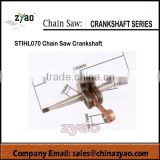 crank shaft for STIHL070 chain saw, STIHL070 crank shaft , spare parts for STIHL070 chainsaw