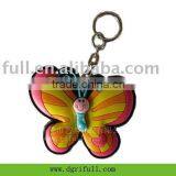 Silicone Fashion Bees Keychain