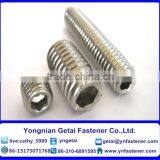 Hexagon Socket Head Set Screw With Dog /flat/cone/ Cup Point DIN 916/912 Zinc Plated/Black/Plain thumbnail-6