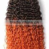 two tone synthetic ombre marley hair weave for braiding