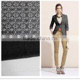 Net Black Cotton Lace Fabric, French Guipure Lace Fabric for Wedding Dress thumbnail-4
